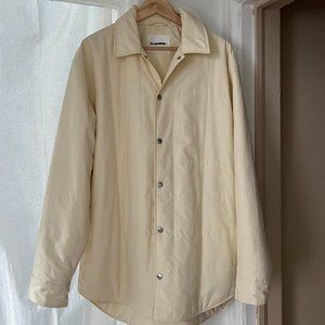 Jil Sander Yellow Recycled Ripstop Quilted Men’s Jacket